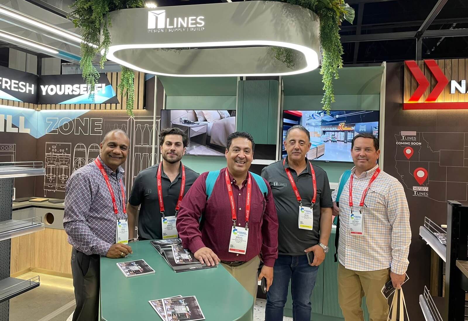 T-Lines solutions at NACS Show